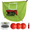 Generico Universal Trampoline Basketball Hoop with Pump Balls | Universal Trampoline Basketball Hoop With Pump Balls // Basketball Trampoline Hoop With Pump 3 Balls Set