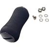 Drawup Manopola per mulinello da pesca resistente all'acqua salata, in EVA, adatta per alberi Daiwa con guarnizioni, 40 mm, colore nero