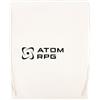 Newtee Atom Rpg Borsa da Palestra Beige in Cotone Riutilizzabile con Coulisse Beige Gym Bag Cotton Reusable Drawstring Sport Bag