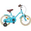 Augerlite Bicicletta per bambini da 16 pollici, blu cielo, per 4-6 anni, telaio in acciaio con freno e parafango, ideale per bambini, con campanello, riflettori, cavalletto