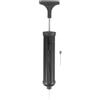 COHEALI Pompa Aria Manuale per Bici e Pallone, Pompa per Palloni e Yoga Ball, Plastica e Metallo, Nera, Portatile, per Uso Outdoor