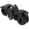 Phefop Clip Universale per Torcia per Bicicletta, Rotazione di 270 Gradi, Supporto Regolabile per Luce per Bici, con Gomma Antiscivolo, per Manubrio, Forcella Posteriore, Ombrello, Pompa