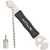 BIKE HAND Kit di estrattore per cassetta della bicicletta, con frusta per catena, estrattore per anelli di bloccaggio e chiave per pedale da 15 mm, compatibile con Shimano SRAM HG 7-12 cassette