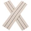 HEANUJJ 2 Pezzi Stoppino in Cotone Bianco per Lampade a Petrolio e Bruciatori Olio, Resistente di Lunghezza Regolabile, per Illuminazione Eventi Speciali