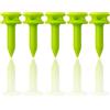REBECCAHOWARD Tee da golf in plastica, 25 mm, piccoli, verdi (100 pezzi)