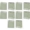 Drawup Boilie Stopper 10 pezzi verde militare per esche da pesca alla carpa viti gancio perline per supporto pellet accessori per la realizzazione di rig