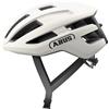 ABUS POWERDOME Off White L | Casco da bicicletta leggero con sistema di ventilazione intelligente e profilo aerodinamico con protezione dell'aria
