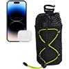 Generisch Zaino porta bottiglia d'acqua, borsa impermeabile per bevande da