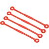 PATIKIL 4pz Tennis Smorzatore Silicone Vibrazione Shock Ammortizzante Rosso | Racchetta Corda Smorzamento