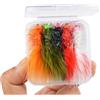 Drawup Set di esche artificiali in plastica, 5 pezzi, multicolore