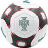 Icon Sports Pallone da calcio del Portogallo con licenza ufficiale, rosso o bianco, con stemma della nazionale, misure 5, 4 e 2