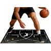 Genérico Tappetino per canotti da basket, tappetino da allenamento, antiscivolo e | Allenatore di dribling da basket, per esterni, punti di riunione per principianti