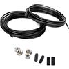 InnoTi Pack di Ricambi per Corda per Saltare Professionale - Kit con 2 Cavi Sostitutive in Acciaio da 3m - Adattabili a Tutte le Corde da 2,5mm di Spessore - Tappi in Gomma e Viti di Fissaggio Incluse