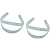CAZSTYK 2 Fasce per Occhiali Ricambio morbide per Le, Clear C