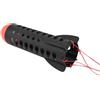 Drawup Spod Bomb Feeder per pesca alla carpa con supporto per gabbia per esche, a forma di razzo in PE resistente, per lancio lungo (L)