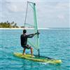 Bendmaxx Triton - Tavola da SUP gonfiabile con vela, 330 x 76 x 15 cm, blu, in PVC, per il tempo libero all'aperto, include pompa, zaino, pinna, guinzaglio, ideale per lago, mare, fiume