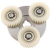 SunsoilGiant Ingranaggi per Motore Bici, Gruppo Ingranaggi Motore Elettrico, Kit Frizione, Ingranaggio Planetario di Ricambio in Acciaio Resistente All'abrasio, Ingranaggi in Nylon da 38 Mm