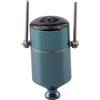 Drawup Telecamera subacquea per pesca, grandangolare a 195°, per lago, fiume e mare, 940 nm, luce a infrarossi, design a pesce non spaventoso, 12 V-28 V (blu)
