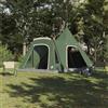 Générique Teepee - Tenda per 5 persone, 545 x 450 x 295 cm, colore: Verde