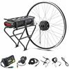 YOSE POWER Ebike Kit 36 V250 W 28 motore anteriore bicicletta e-bike hub kit di conversione controller integrato con batteria 36 V 13 Ah portapacchi per freni a disco da 28 V-Brake bicicletta