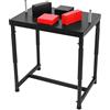 LXKJDS Tavolo Braccio di Ferro Pro Acciaio 90x65x100 cm 1T Concorso Palestra Nero