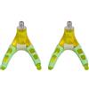Drawup Testa di riposo per canna da pesca elettrolitica con impugnatura antiscivolo in silicone per pesca alla carpa, 8,5 cm