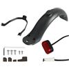 Sandyseptember Cassaforte notturna per parafango Kit per scooter elettrico M365 Night Safe