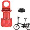 Genérico Chiusura rapida pedale connettore fibbia blocco per pedale bicicletta