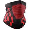 Lufaze Scaldacollo, bandana termica | Sciarpa tubolare per clima freddo, per ciclismo, sci, snowboard, pesca, sport, allenamento, pendolari, equitazione
