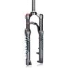 BSFHQS 20/24'' Mountain Bike Forcella Ammortizzata Air per Studenti Adolescenti | 1-1/8 Diritta Forcella Anteriore MTB 9x100mm QR Corsa 100mm Freno A Disco, Leggera Ponte Ad Arco Rovesciato