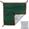 Vervevum Tenda antipioggia per tenda, copertura antipioggia per impermeabile da 22x22 pollici adatta a 3-4 persone Telo superiore portatile resistente al sole con cintura e gancio per viaggi in campeggi