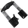 BGDIEAKIN Scooter elettrico da 10 pollici for MTB Mountain Bike pieghevole Ammortizzatore anteriore idraulico Ammortizzatore di rimbalzo for scooter a molla di sospensione