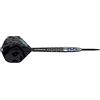 Mission darts d0870 xiaochen zong, the panda man| set di freccette con fusto di alta qualit? in tungsteno al 95% e punta in acciaio, rivestimento pvd nero e blu, 22 g