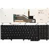 Squndevyx Tastiera Portatile Compatibile con E6520 E6530 E6540 E5520 E5520M E5530 Nera con retroilluminazione