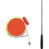 Drawup Bambini Gamberetti Pesca Set 1.8m Night River Use (2.7+linea 2.7 metri)