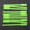Generic Tubo luminoso in PVC morbido 9cm per il leader del gancio | Si illumina al buio, lunghezza 9 cm, adatto per ami leader, materiale PVC morbido, ideale per la pesca notturna