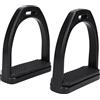 Tonysa Staffe per Cavallo con Gommini Antiscivolo, Set di 2, per | Plastica resistente, varie dimensioni, installazione facile, supporto stabile