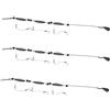 Generic 3 pezzi/set esca artificiale ami da pesca gabbia trappola set cestino e alimentatore da pesca attrezzatura da pesca (Ahi)
