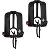 12skipper Set di 2 giubbotti di salvataggio automatici 165N Classic ISO UML con cintura in vita