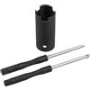 Generic Manicotto bobina in fibra di carbonio per Daiwa 40x17mm Light | Fibra di carbonio ad alta resistenza, ultraleggera 15 g, vestibilità precisa 40 x 17 mm, finitura nera, costruzione