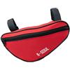 System-S Unisex - Borsa da bicicletta per adulti, rosso, standard