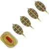 Cabilock Fishing Carp Feeder Trappola da Pesca, Mangiatoia per Pesci a Gabbia, Plastico e Metallo, Design Cavo, Salva Esca, per Carpfishing e Pesca