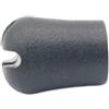 Drawup Coda in gomma nera per costruzione di canne da 20 mm | Diametro 25 mm, materiale in gomma nera, design resistente all'usura, ideale per la costruzione di canne da pesca alla carpa