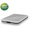 FANTEC ALU-25U3, alloggiamento SATA esterno da 2,5", USB 3.2, alluminio, argento