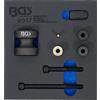 BGS technic Inserto carrello officina BGS 1/6: Kit rimozione ugello iniettore per motori BMW a iniezione diretta di benzina - 9017