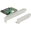 Delock 89921 - PCIe - SATA, U.2 - A tutta altezza / A basso profilo - PCIe 4.0 - Cina - 24 Gbit/s