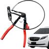 Generic Pinza per tubo flessibile - Pinza per la rimozione delle pinze di | serraggio, pinza per auto con dispositivo di bloccaggio, strumento di serraggio per tubo con grande portata, pinza per la rim