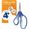 Fiskars 5 Sotfgrip Left-Handed Pointed-Tip Scissors for Kids 4+ - Left-Handed Scissors for School or Crafting - Back to School Supplies - Blue Lightning