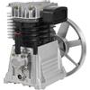 TiryyDrela Pompa a Testa del Compressore d'aria, Testa del compressore dair a doppio cilindro, Montaggio facile Raffreddamento rapido Prestazioni sostenibili, Ideale Officina Garage Professionale 31x26x34cm