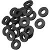 PATIKIL 20pz Gomma Rondella Piatte 18mm OD 8mm ID 3mm Spessore | per Rubinetto Tubo Acqua Tubo Flessibile